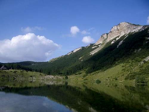 Šatorsko jezero - view from...