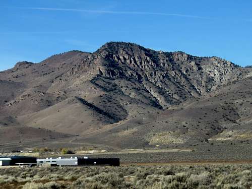 Mount Grosh and Rose Peak from US 50