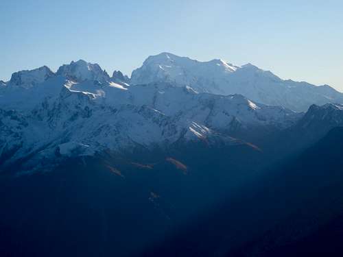 Mont Blanc in Autumn