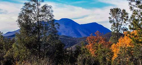 Fall colors and Mt. Konocti