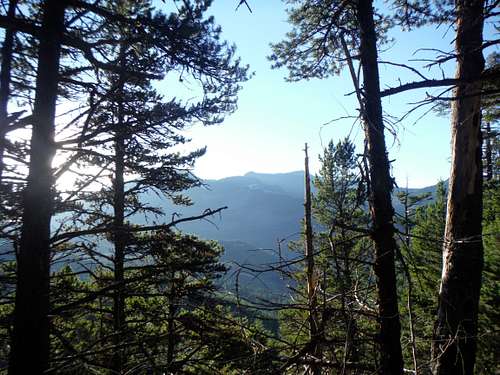 Semi-view of Ten-Four Mountain