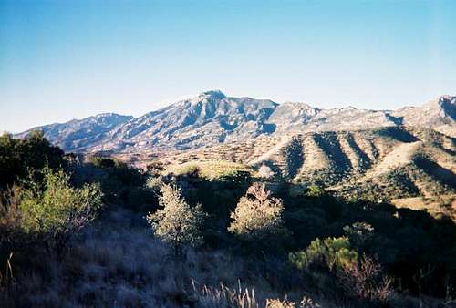 A view of Rincon Peak.