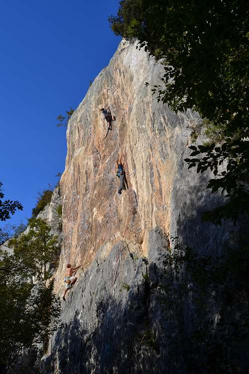Arco climbing