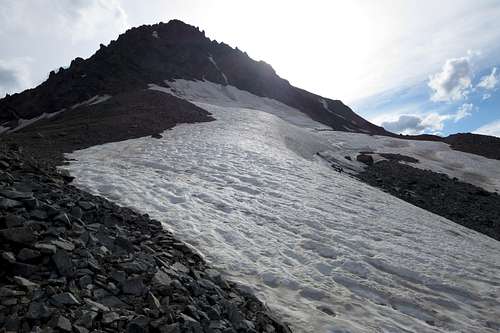 Stinkingwater Peak and Glacier