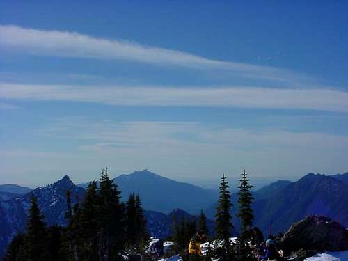 Pilchuck (middle of picture)...