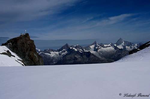 View from the Breithorn Plateau