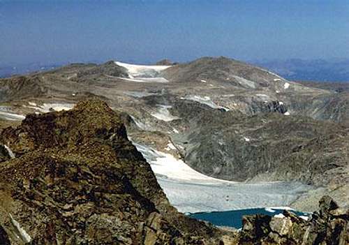 Continental Glacier near the...