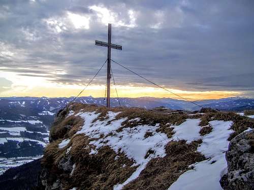 Kampalpe summit cross