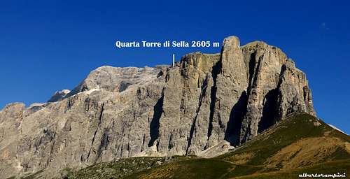 Fourth Sella Tower annotated view