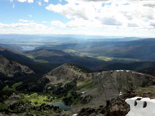 View from Mount Ida (Colorado)