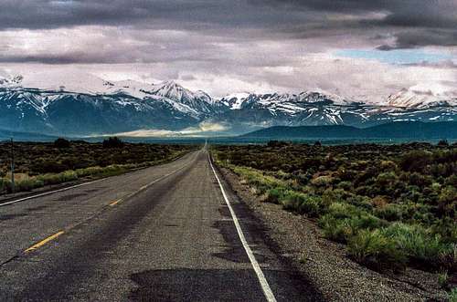 Road from Nevada