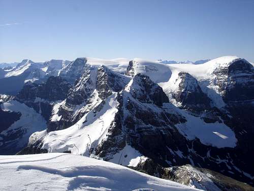 Mt. Cromwell and Columbia Icefield