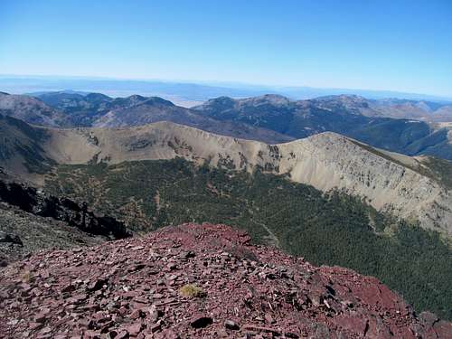 Ovando area from Red summit