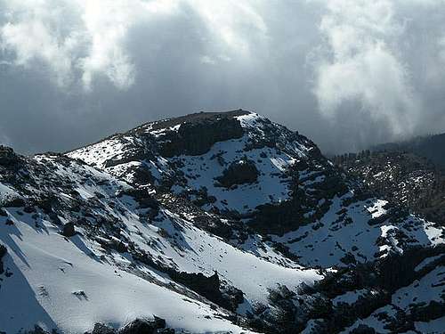 Pico de la Nieve as seen from...