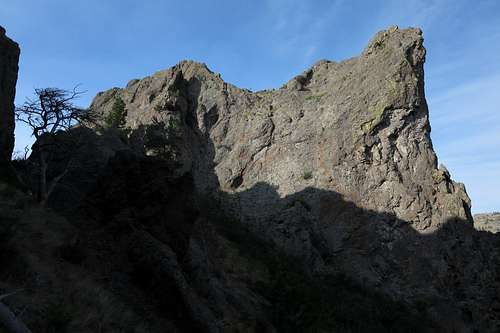 Outcrop near the Middle