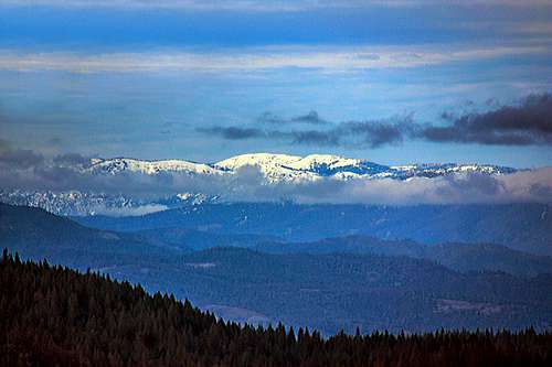 Snow Mtn. from Cobb Mtn.