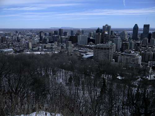View from Mont Royal Lookout