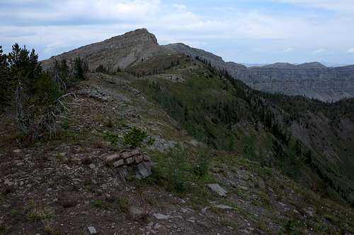 False and True Summits of Haystack Mountain