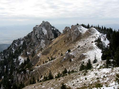 Ostrá peak (1247 m)