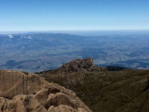 View of Prateleiras from Agulhas Negras summit