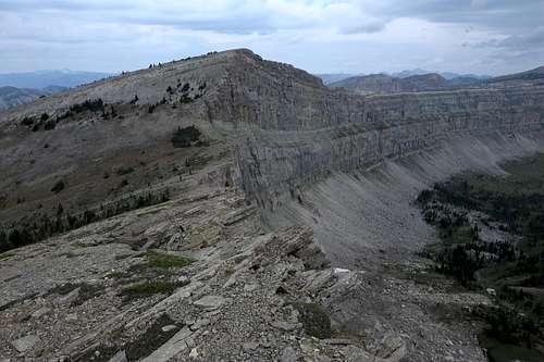 Haystack Mountain (Montana-- Chinese Wall)