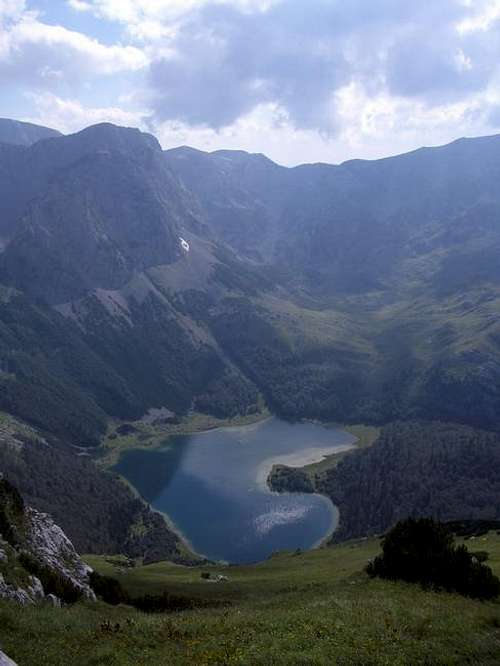View of Trnovacko lake from...