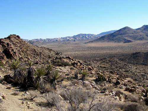 Looking east from Panorama Trail