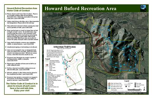 Mount Pisgah Park Map