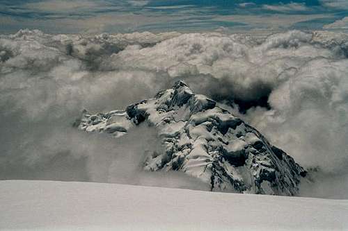 Chopicalqui viewed from the...