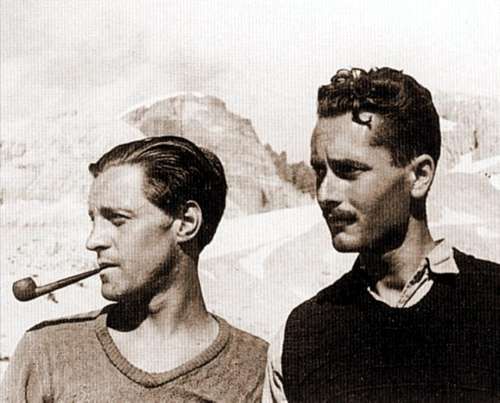 Bruno Detassis and Ettore Castiglioni