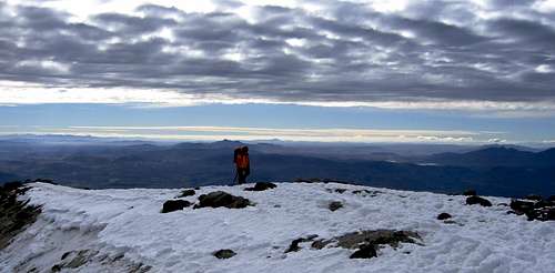 Summiting Nevado Chachani