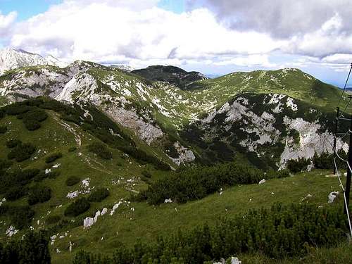 From the left: Vrh Korena,...