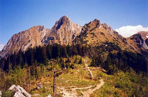 Giewont massif from...