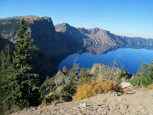 Crater Lake rim
