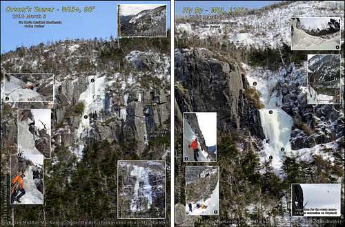 Panther Gorge-Two New Ice Climbs on Mt. Haystack-2016 March 5