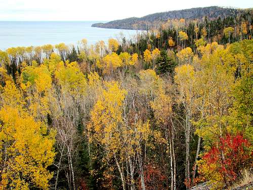 Autumn along Lake Superior