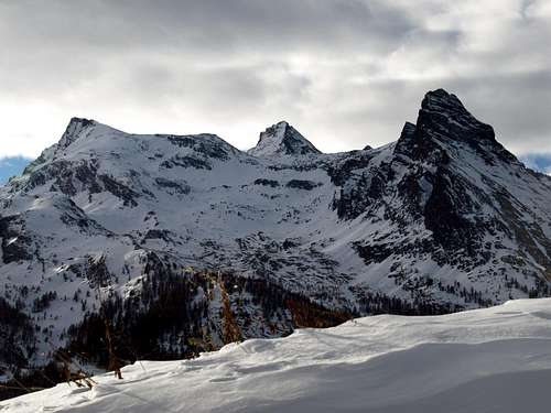 P. Rossa Grivola & Pousset above homonym vallon 2016