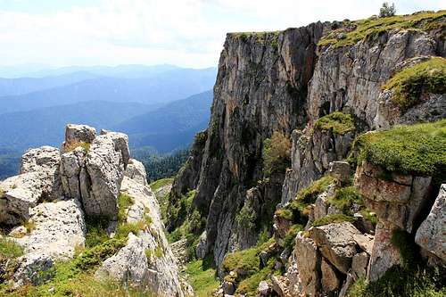 Rock Nagoy-Kosh, Adygea, North Caucasus