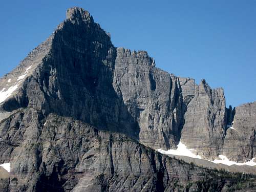 North Face of Split Mountain