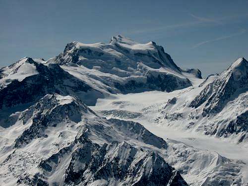 Grand Combin seen from Mont...