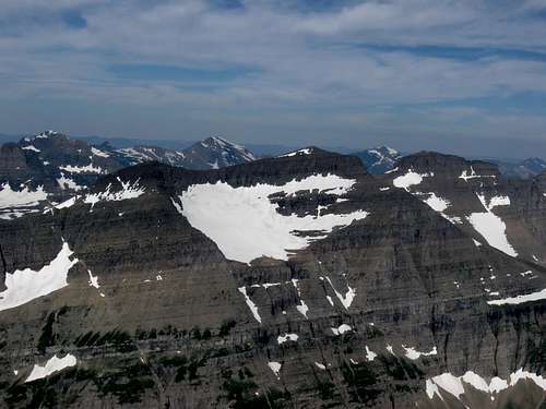 Piegan Mountain & Piegan Glacier