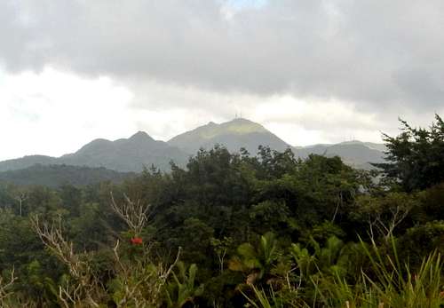 Cerro de Punta - Highpoint of Puerto Rico