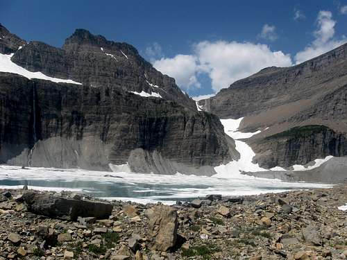 Upper Grinnell Lake & The Garden Wall