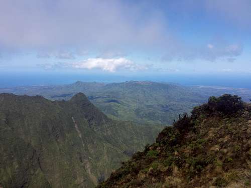 NE view from Kawaikini
