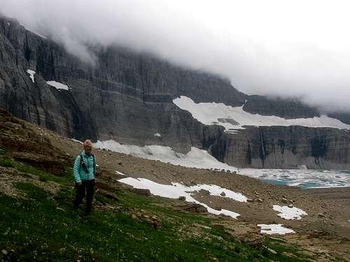 Off Trail Above Grinnell Glacier