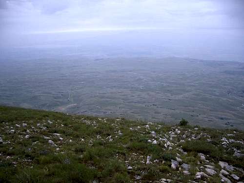 Krug plateau seen from Cincar...