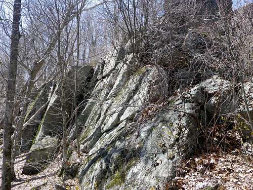 The Ramparts of Bluff Mountain