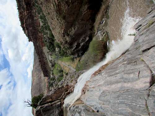 Big Dominguez Canyon Lower Falls, Colorado's Grand Valley.