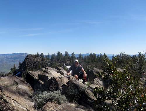 Sitting atop Beckwourth Peak