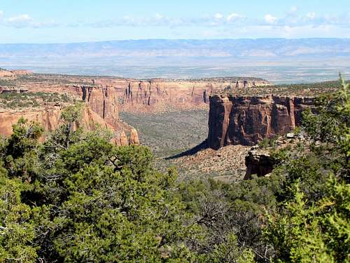 A branch of Monument Canyon